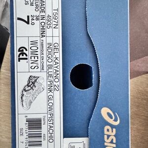 Asics Women's Shoes - Indigo Blue and Pink